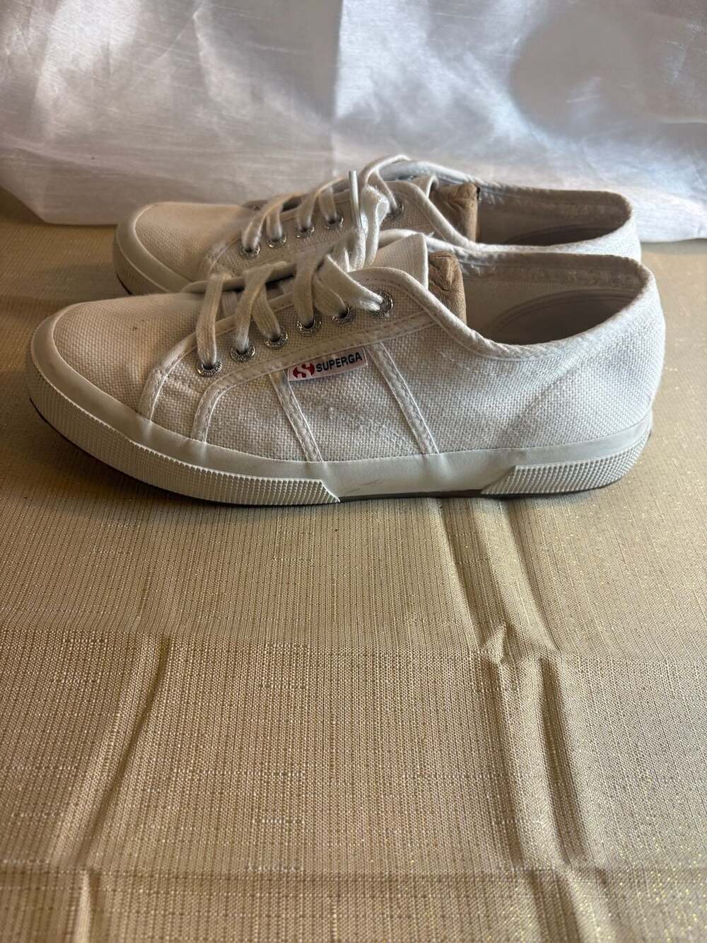 Superga 2306 Cotu Slip-On Sneakers , Beige, Women's 10 M (EU 41.5) - Picture 5 of 9